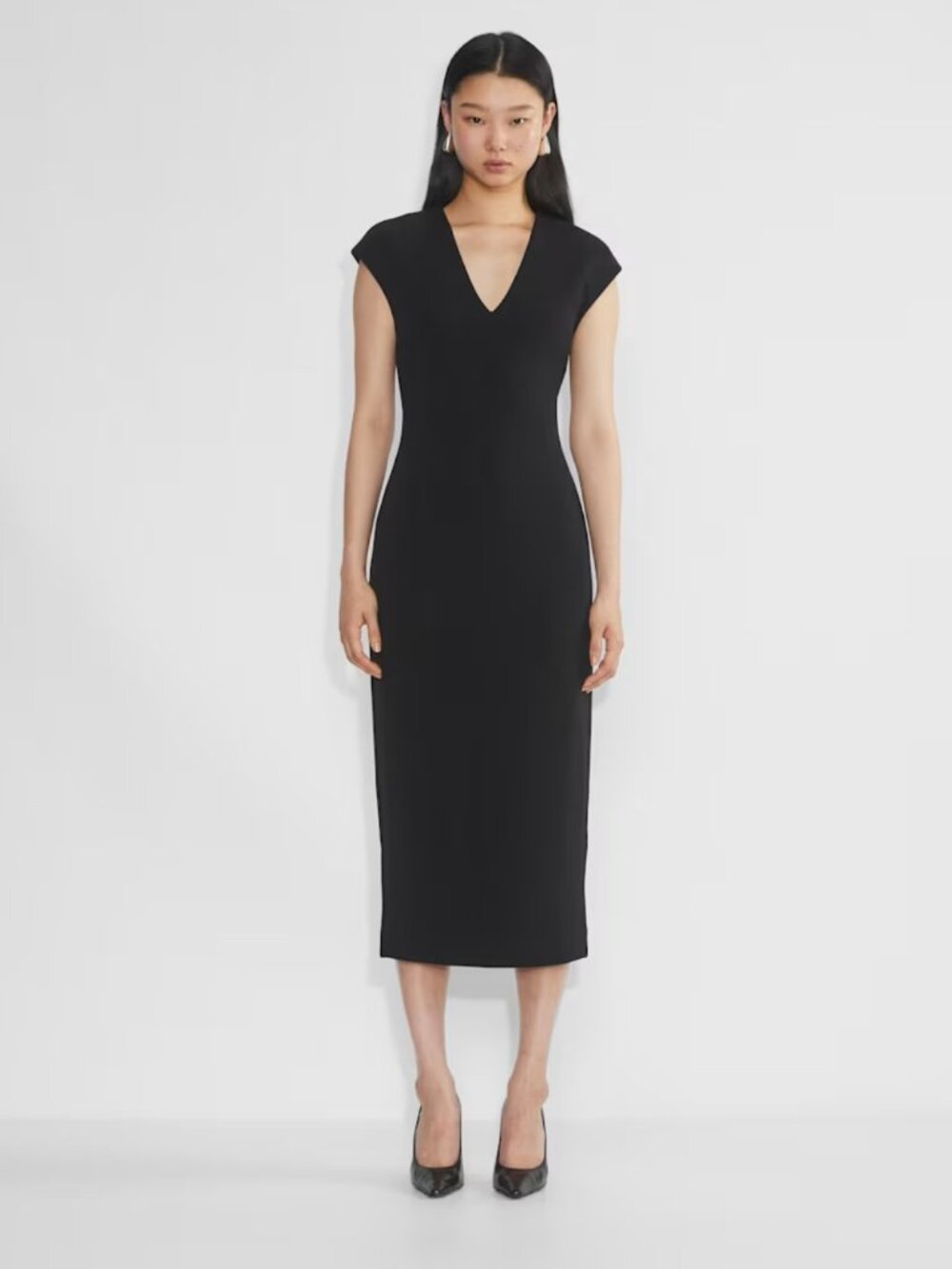 NWT Aritzia PRESS Dress Black XS